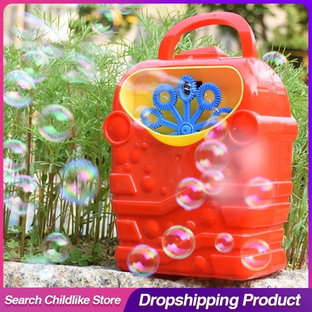 Bubble Machine Kid Durable Automatic Bubble Blower Outdoor Toy Colorful Bubble Funny Magic Bubble Machine Automatic Maker
Bubble Machine Kid Durable Automatic Bubble Blower Outdoor Toy Colorful Bubble Funny Magic Bubble Machine Automatic Maker