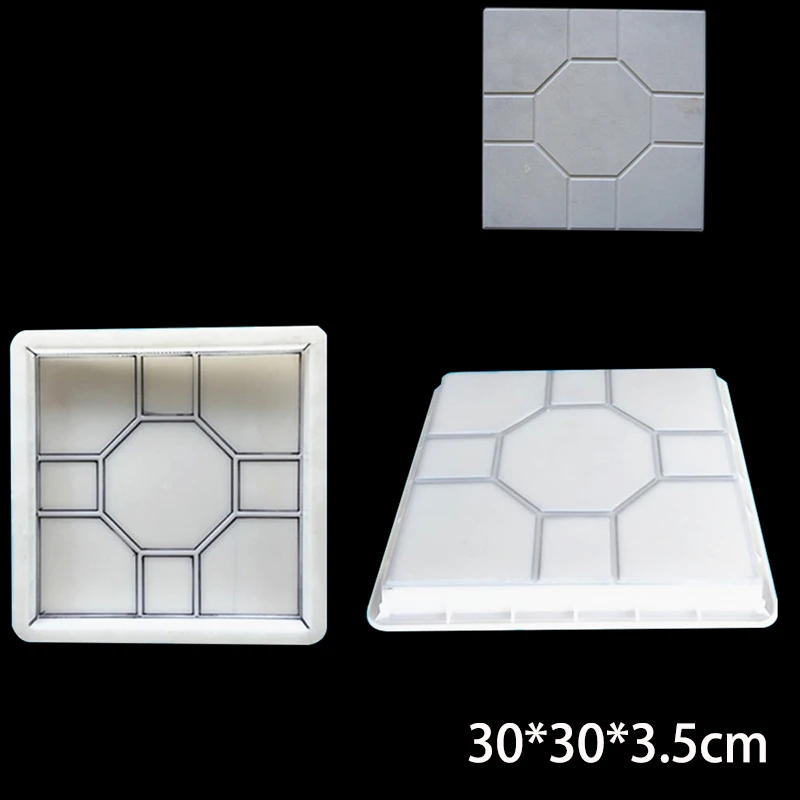 DIY Path Maker Middle Of Hole SHape Garden Path Concrete Plastic Brick Mold Paving Pavement Walkway Molds
DIY Path Maker Middle Of Hole SHape Garden Path Concrete Plastic Brick Mold Paving Pavement Walkway Molds