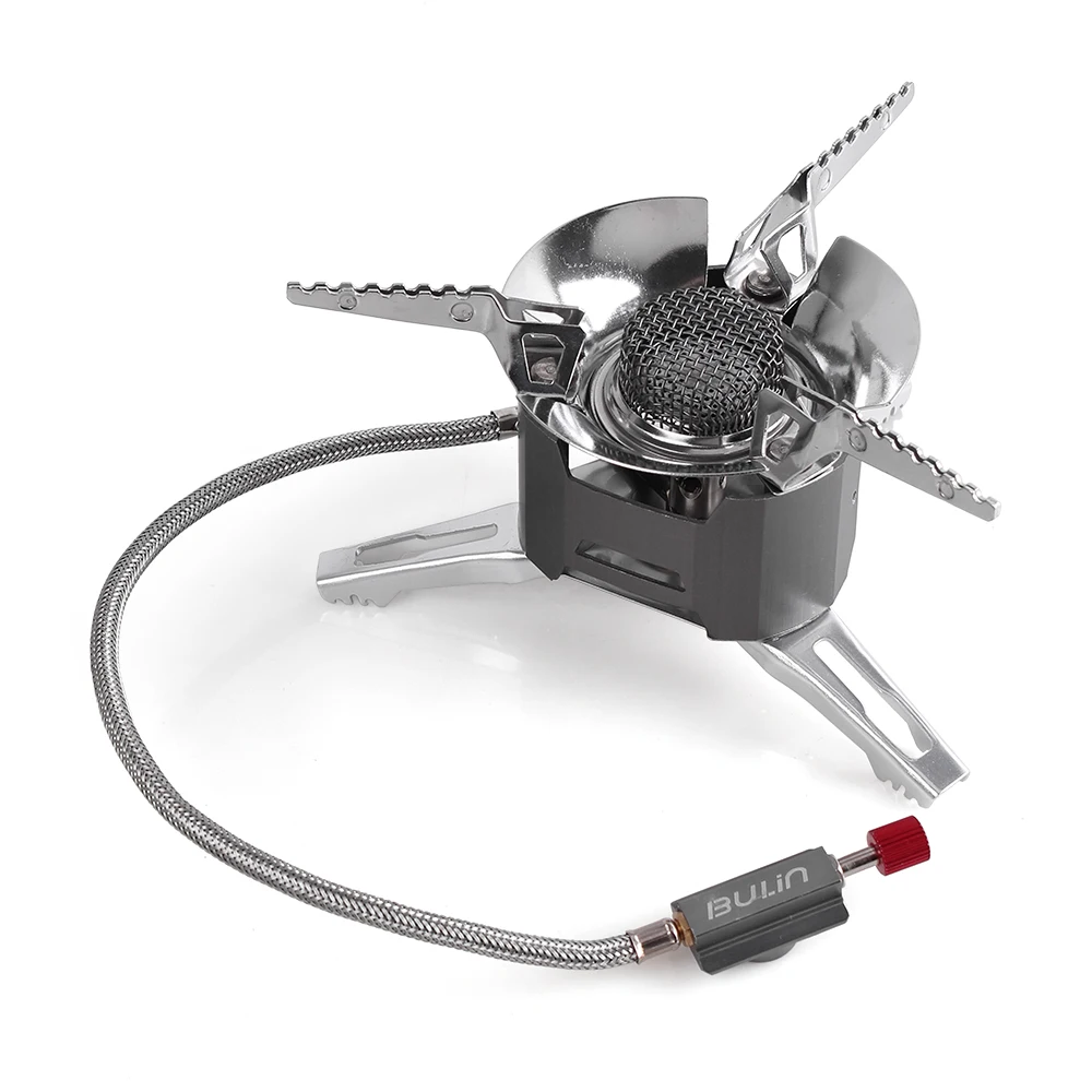 Outdoor Gas Stove Foldable Cooking Windproof Backpacking Camping Cooking Burner Stove for Backpacking Survival Cooking Picnic
Outdoor Gas Stove Foldable Cooking Windproof Backpacking Camping Cooking Burner Stove for Backpacking Survival Cooking Picnic