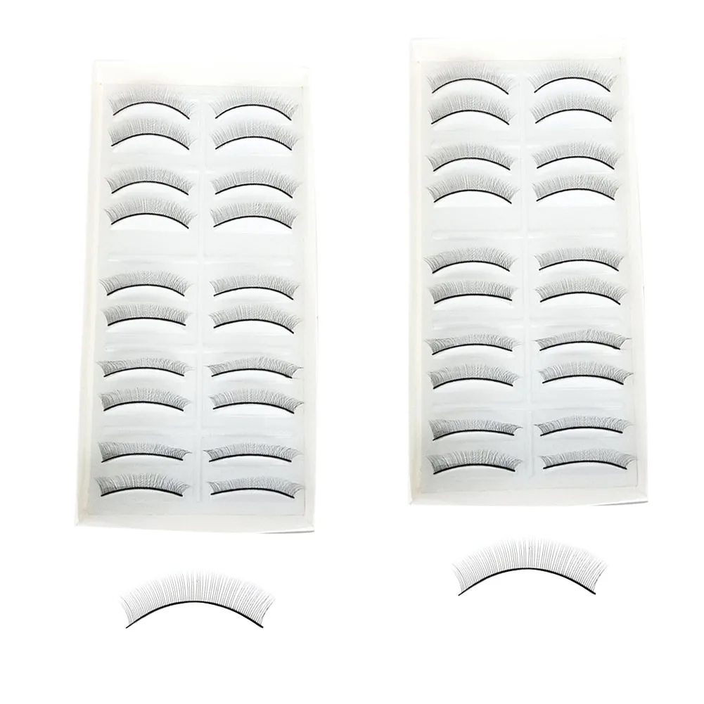 10 Pairs Professional Practice Self Adhesive Training Beginner False Eyelash Extensions Natural Makeup Supplies Individual Strip
10 Pairs Professional Practice Self Adhesive Training Beginner False Eyelash Extensions Natural Makeup Supplies Individual Strip