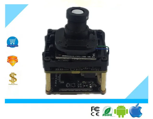 WIFI Wireless IP Camera Module Board FishEye Lens 3516D+PS5510 H.265 Intelligent Analys 5.0MP 2592*1944 Mini SD Card XMEYE CMS
WIFI Wireless IP Camera Module Board FishEye Lens 3516D+PS5510 H.265 Intelligent Analys 5.0MP 2592*1944 Mini SD Card XMEYE CMS