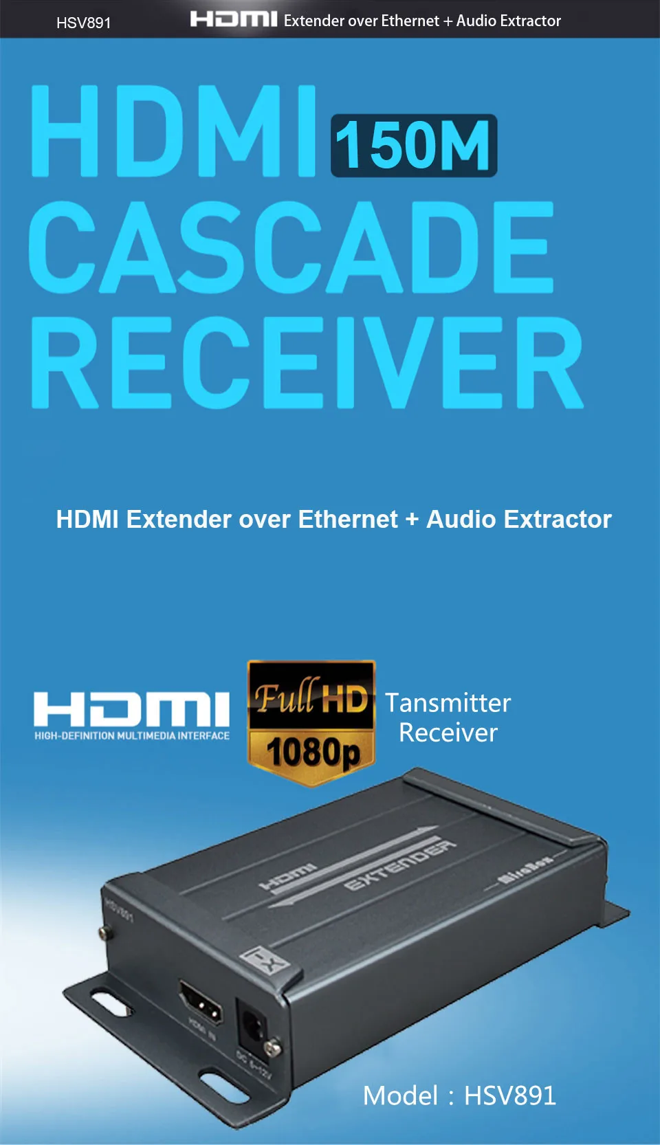 HDMI EXTENDER HSV891_02