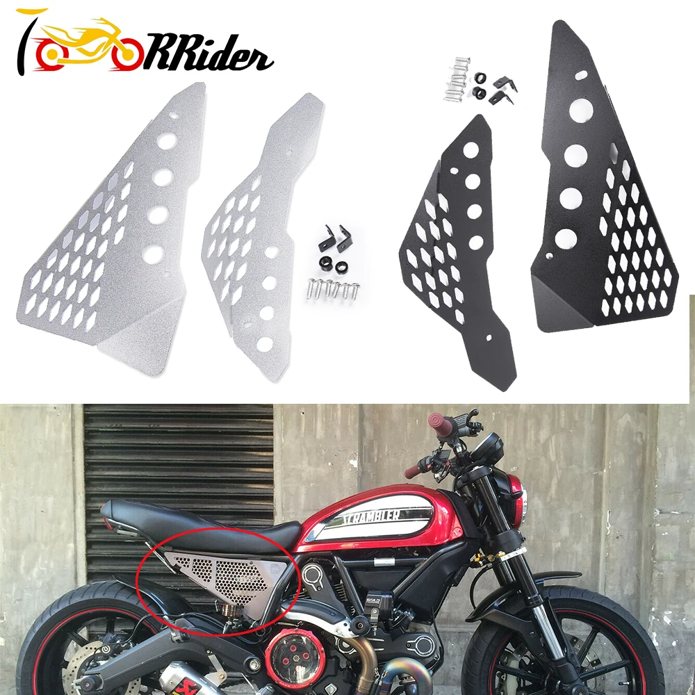 Aluminum Side Mid frame Cover Panel Protector Guard Fairing for Ducati Scrambler Sixty /Desert Sled/ Full Throttle/Urban Enduro
Aluminum Side Mid frame Cover Panel Protector Guard Fairing for Ducati Scrambler Sixty /Desert Sled/ Full Throttle/Urban Enduro