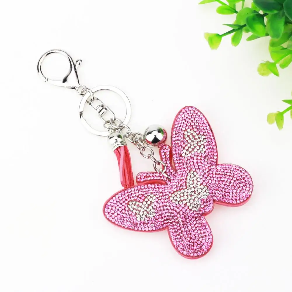 ZHIMO Butterfly Pendant Tassel Crystal Rhinestone Keyrings Key Chains Holder Purse Bag For Car Christmas Gift Keychains Jewelry
ZHIMO Butterfly Pendant Tassel Crystal Rhinestone Keyrings Key Chains Holder Purse Bag For Car Christmas Gift Keychains Jewelry
