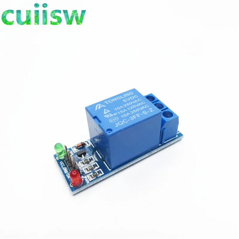 5pcs/lot low level trigger 1 Channel Isolated 5V Relay Module Coupling For arduino PIC AVR DSP ARM
5pcs/lot low level trigger 1 Channel Isolated 5V Relay Module Coupling For arduino PIC AVR DSP ARM