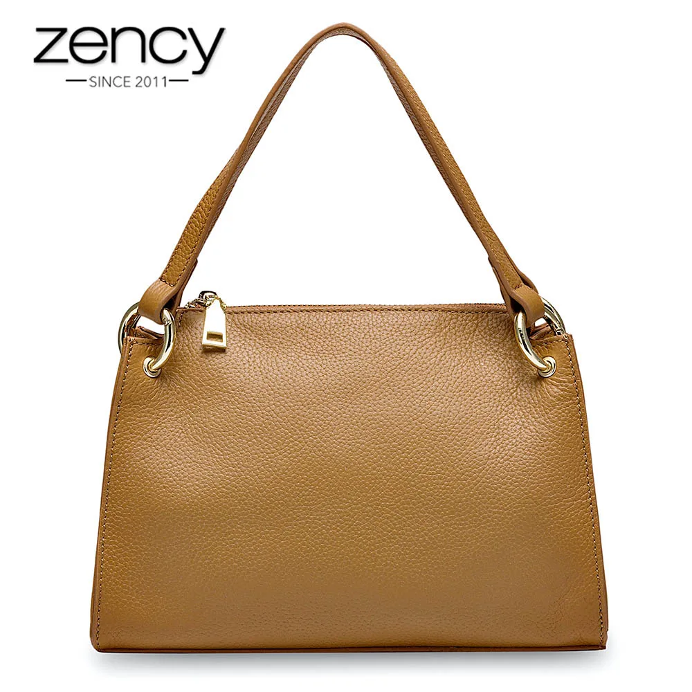 Zency 100% Genuine Leather Top-handle Handbag Lady Casual Tote Purse Fashion Female Shoulder Crossbody Bags Black Small Box Bag
Zency 100% Genuine Leather Top-handle Handbag Lady Casual Tote Purse Fashion Female Shoulder Crossbody Bags Black Small Box Bag