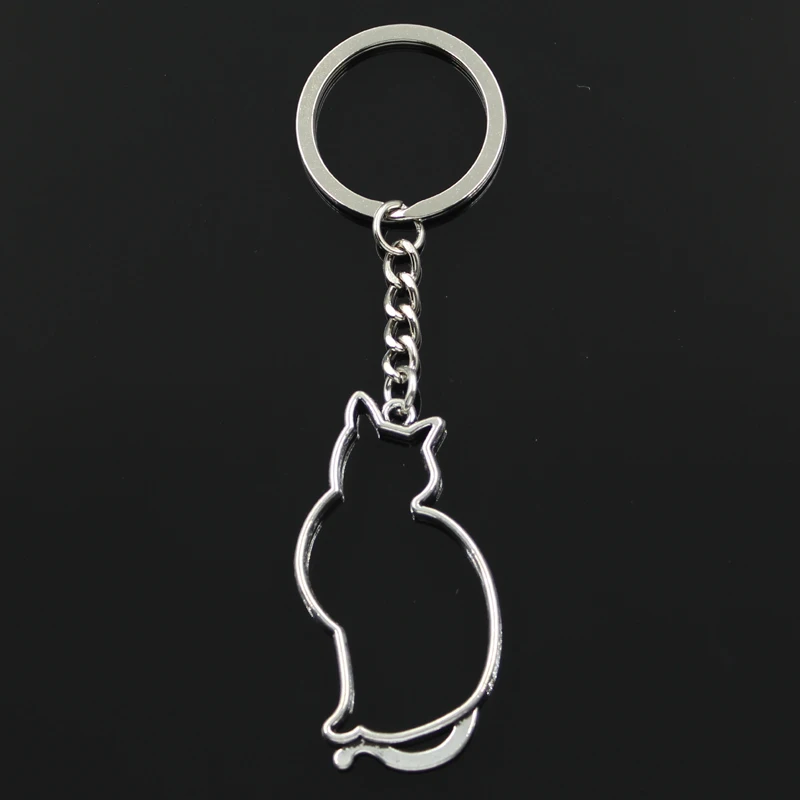 Fashion diameter 3cm Key Ring Metal Key Chain Keychain Jewelry Antique Bronze Plated cat 53*27mm Pendant
Fashion diameter 3cm Key Ring Metal Key Chain Keychain Jewelry Antique Bronze Plated cat 53*27mm Pendant