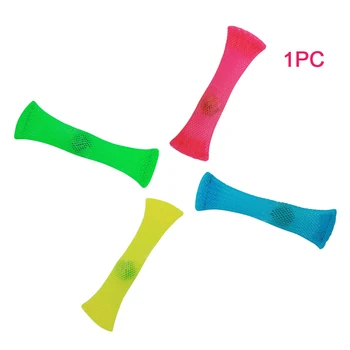 Sensory Fidgets Stress Venting Emotions Squeezed Easy Bend Flexibility Anxiety Therapy Kids Braided Mesh With Marbles Relief Toy 
Sensory Fidgets Stress Venting Emotions Squeezed Easy Bend Flexibility Anxiety Therapy Kids Braided Mesh With Marbles Relief Toy