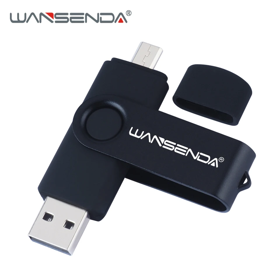 WANSENDA HIgh Speed OTG USB Flash Drive 128GB Pen Drive Micro Usb Stick 8GB 16GB 32GB 64GB 2 in 1 Pendrive for Android/PC
WANSENDA HIgh Speed OTG USB Flash Drive 128GB Pen Drive Micro Usb Stick 8GB 16GB 32GB 64GB 2 in 1 Pendrive for Android/PC