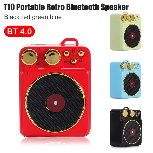 Portable Bluetooth Speaker Retro Mini Portable Wireless Bluetooth Speaker Radio USB/TF Card Music Player HIFI Subwoofer Speaker
Portable Bluetooth Speaker Retro Mini Portable Wireless Bluetooth Speaker Radio USB/TF Card Music Player HIFI Subwoofer Speaker