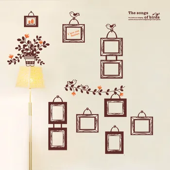 501L / photo wall decals US and European brown rattan queen 10 frames waterproof removable wall stickers ^
501L / photo wall decals US and European brown rattan queen 10 frames waterproof removable wall stickers ^