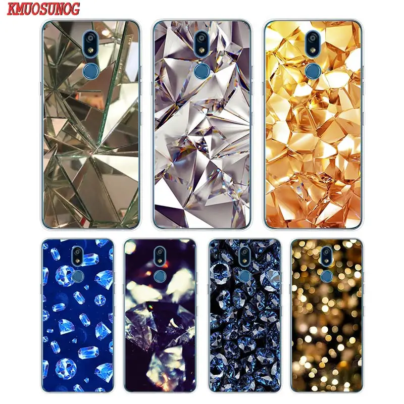 Silicone Soft Phone Case Crystal Diamond for LG K50 K40 Q8 Q7 Q6 V50 V40 V35 V30 V20 G8 G7 G6 G5 ThinQ Mini Cover 
Silicone Soft Phone Case Crystal Diamond for LG K50 K40 Q8 Q7 Q6 V50 V40 V35 V30 V20 G8 G7 G6 G5 ThinQ Mini Cover