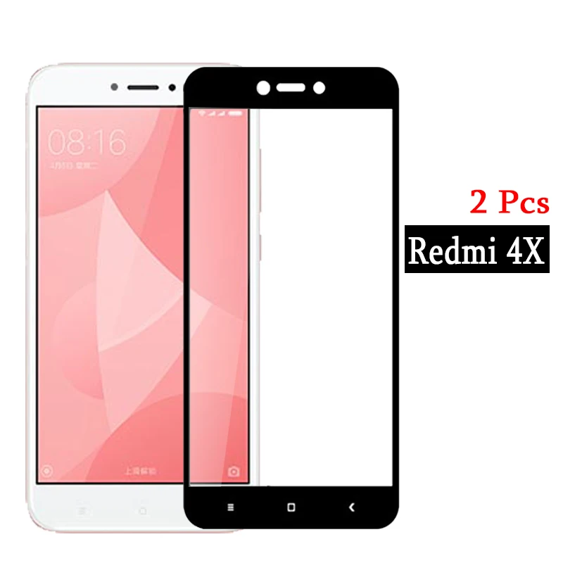 2pcs Tempered Glass For Xiaomi Redmi 4X Screen Protector Full Cover Safety Protective Glass For Xiaomi Red mi 4X X4 Glass Film
2pcs Tempered Glass For Xiaomi Redmi 4X Screen Protector Full Cover Safety Protective Glass For Xiaomi Red mi 4X X4 Glass Film