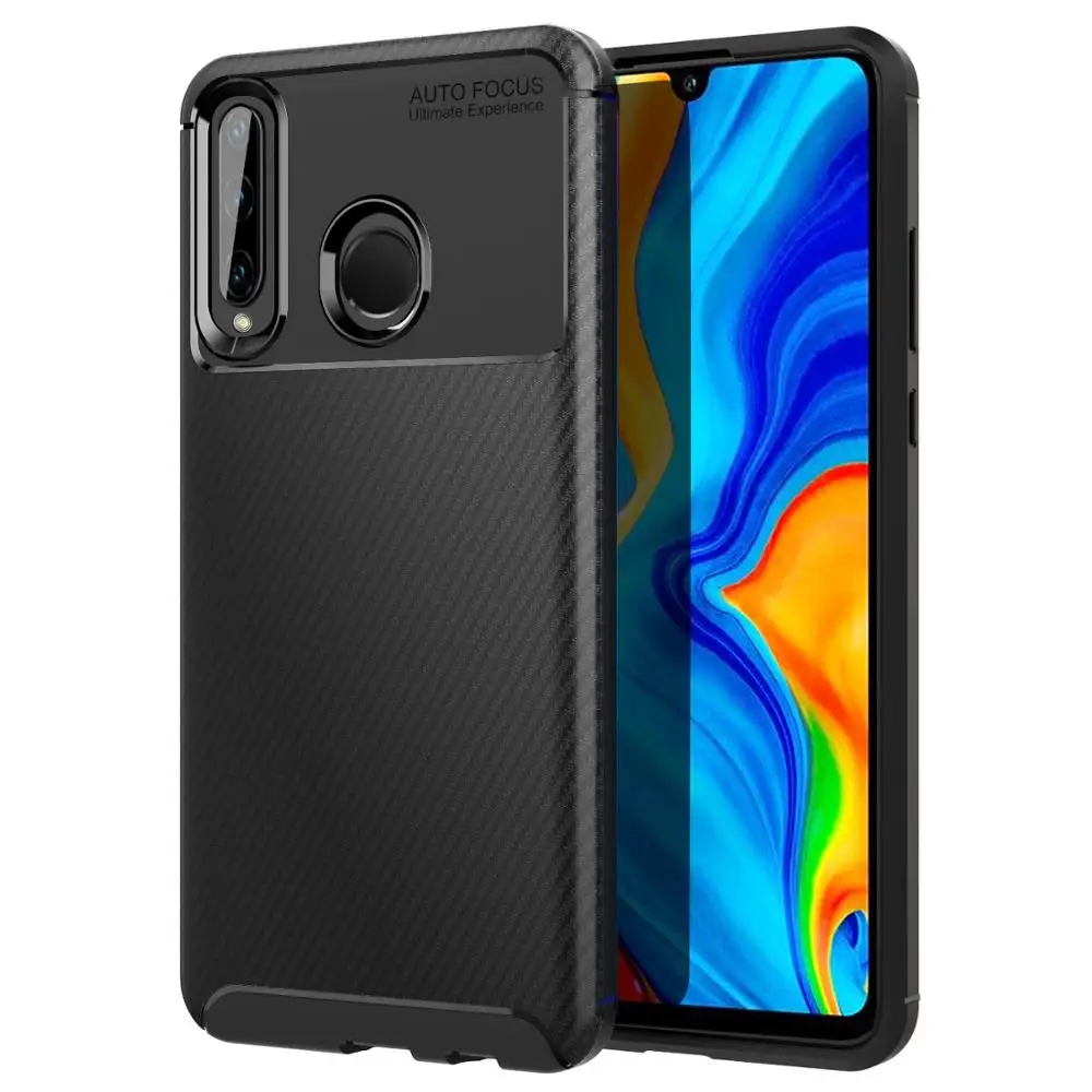 

Case for Huawei P30 Lite ,Soft Flexible TPU Bumper Anti-Scratch Slim Case Lightweight Shockproof Cover with Beetle Shape Design