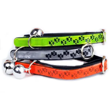 New Puppy Pet Dog Collar Cat Neck Strap Necklace with TPU Material and Soft Cotton Paw Patten Collar with Bell for Pet Dogs Cats
New Puppy Pet Dog Collar Cat Neck Strap Necklace with TPU Material and Soft Cotton Paw Patten Collar with Bell for Pet Dogs Cats