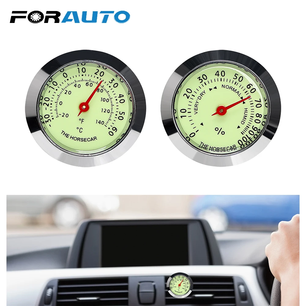 FORAUTO Luminous Thermometer Hygrometer Automobile Air Vent Clip Car Styling Decoration Car Ornaments Interior Accessories
FORAUTO Luminous Thermometer Hygrometer Automobile Air Vent Clip Car Styling Decoration Car Ornaments Interior Accessories