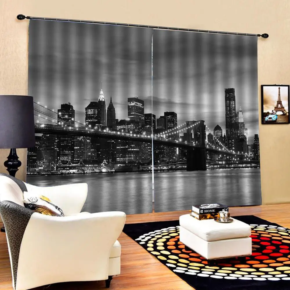 night city Blackout curtain City night scene Curtain Luxury 3D Window Curtain For Living Room black curtains
night city Blackout curtain City night scene Curtain Luxury 3D Window Curtain For Living Room black curtains