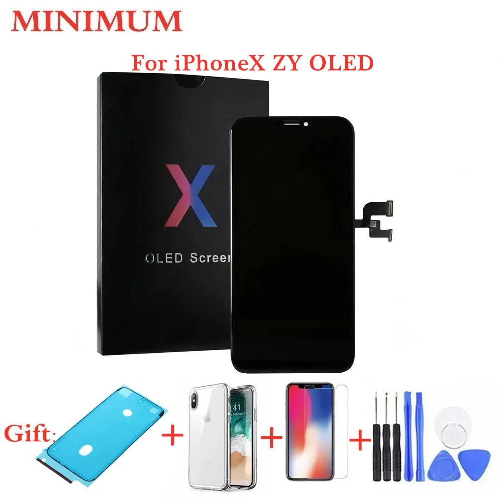 For iPhone X Xs Max XR Flexible Rigid Hard ZY OLED Screen Tested No Dead Pixel For iPhone X XS GX Soft AMOLED Screen Replacement
For iPhone X Xs Max XR Flexible Rigid Hard ZY OLED Screen Tested No Dead Pixel For iPhone X XS GX Soft AMOLED Screen Replacement