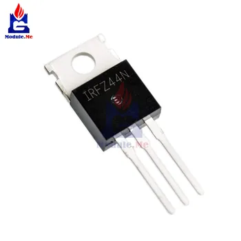 10 PCS/Lot IC Chips IRFZ44N 3 Pin Transistor TO-220 Rectifier Power MOSFET for Arduino SCM Component Integrated Circuit
10 PCS/Lot IC Chips IRFZ44N 3 Pin Transistor TO-220 Rectifier Power MOSFET for Arduino SCM Component Integrated Circuit