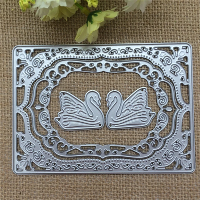 1 Set Swan Cutting Dies Metal Frame Stencil for Walls DIY Carbon Steel Scrapbooking Embossing Craft Dies Template
1 Set Swan Cutting Dies Metal Frame Stencil for Walls DIY Carbon Steel Scrapbooking Embossing Craft Dies Template