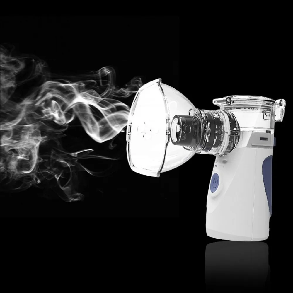 Portable Ultrasonic Nebulizer Mini Handheld Inhaler Respirator Humidifier Kit Health Care Children Home Inhaler Machine Atomizer
Portable Ultrasonic Nebulizer Mini Handheld Inhaler Respirator Humidifier Kit Health Care Children Home Inhaler Machine Atomizer