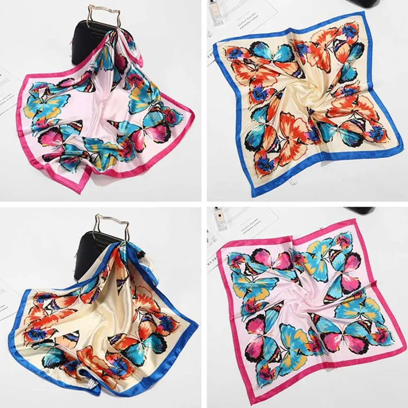 60 * 60 CM Colors Ladies Scarves Four Seasons Available 2019 Fashion Woman's Professional Small Squares New Design Silk Scarf
60 * 60 CM Colors Ladies Scarves Four Seasons Available 2019 Fashion Woman's Professional Small Squares New Design Silk Scarf