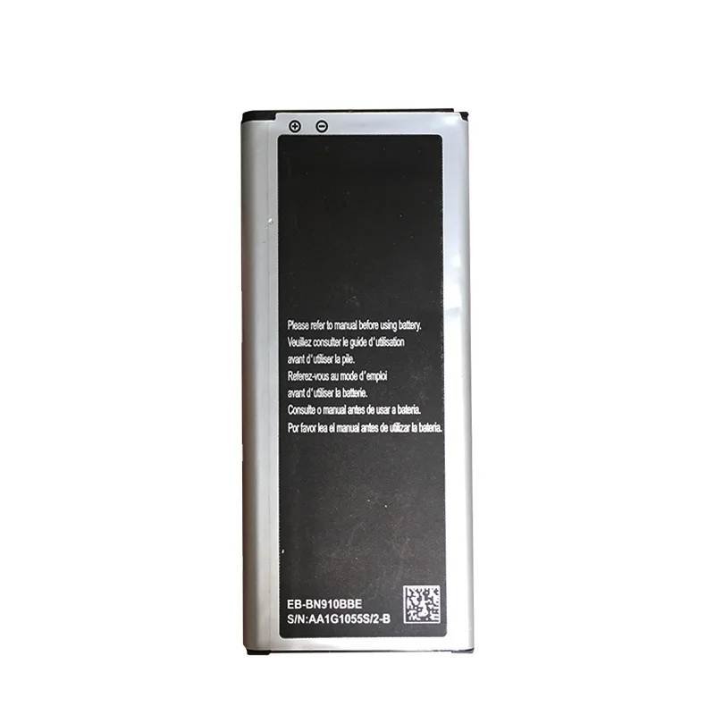 EB-BN910BBE Replacement Note 4 Battery For Samsung Galaxy Note IV Note 4 N910 N910F N910H N910S N910U N910L battery
EB-BN910BBE Replacement Note 4 Battery For Samsung Galaxy Note IV Note 4 N910 N910F N910H N910S N910U N910L battery