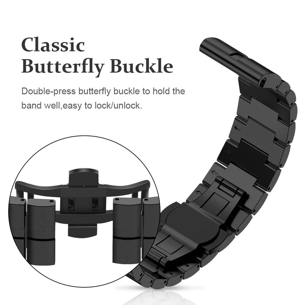 Replacement Watch Band Kit Alloy Strap Watchband Set for Garmin Fenix 5X Plus Smartwatch LSMK99 
Replacement Watch Band Kit Alloy Strap Watchband Set for Garmin Fenix 5X Plus Smartwatch LSMK99