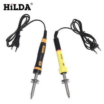 HILDA 220V 30W EU Plug Electric Soldering Irons Set Wood Burning Pen with Soldering Stand and Accessories Welding Equipment
HILDA 220V 30W EU Plug Electric Soldering Irons Set Wood Burning Pen with Soldering Stand and Accessories Welding Equipment