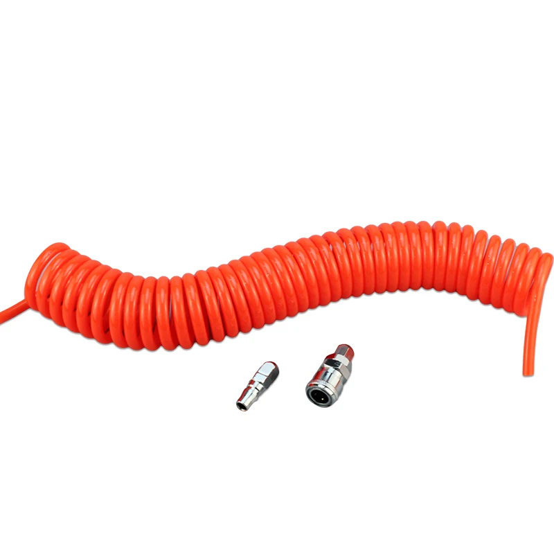 Pneumatic Hose PU Tube OD 10MM ID 6.5MM Plastic Flexible Pipe PU with Connector Spring Spiral Pipe for Compressor Air Tool
Pneumatic Hose PU Tube OD 10MM ID 6.5MM Plastic Flexible Pipe PU with Connector Spring Spiral Pipe for Compressor Air Tool