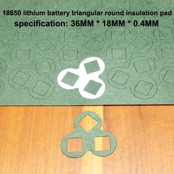 50pcs/lot 18650 Lithium Battery Pack Insulation Pad Hollow Hollow Face Pad 3 Corner Barley Paper Insulation Pad Meson
50pcs/lot 18650 Lithium Battery Pack Insulation Pad Hollow Hollow Face Pad 3 Corner Barley Paper Insulation Pad Meson