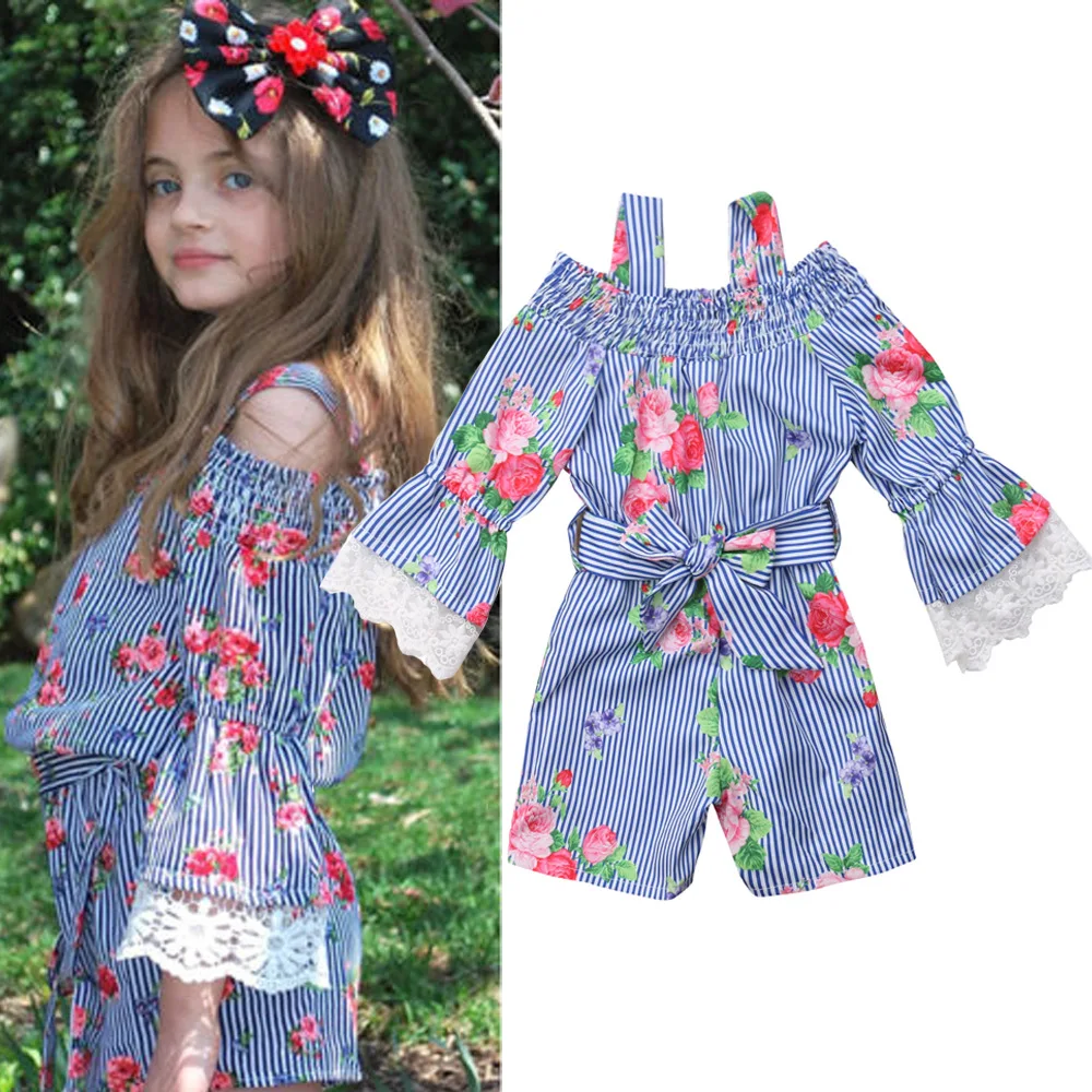 1-6Y Baby Kids Girls Lovely Fashion Blue Striped Print Flower One-Pieces Sling Overalls Romper Children Short Pants Jumpsuit
1-6Y Baby Kids Girls Lovely Fashion Blue Striped Print Flower One-Pieces Sling Overalls Romper Children Short Pants Jumpsuit