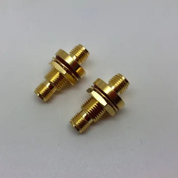 30 Pieces SMA Female to SMA Female Jack Bulkhead Red O-ring Panel Mount Adapter Connector Goldplated
30 Pieces SMA Female to SMA Female Jack Bulkhead Red O-ring Panel Mount Adapter Connector Goldplated