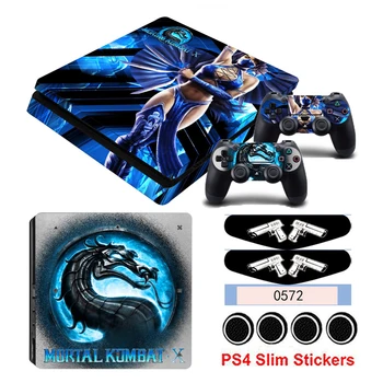 For Playtionstation 4 Slim Sticker PS4 Slim Console And Controller Vinyl Skin Decals Game Mortal Kombat X Stickers Protector
For Playtionstation 4 Slim Sticker PS4 Slim Console And Controller Vinyl Skin Decals Game Mortal Kombat X Stickers Protector