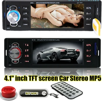 2017 Hot 12V Rear view camera 4.1" HD Digital Car MP5 Players Stereo FM Radio MP3 MP4 Audio Video USB SD Car Electronics In-Dash
2017 Hot 12V Rear view camera 4.1" HD Digital Car MP5 Players Stereo FM Radio MP3 MP4 Audio Video USB SD Car Electronics In-Dash