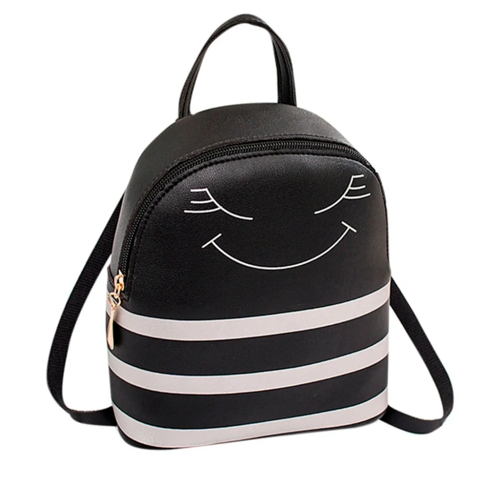 Smiling Face Small Backpack 2019 New Shoulder Mobile Phone Cute Women Backpack Purse Mini stripe Backpacks
Smiling Face Small Backpack 2019 New Shoulder Mobile Phone Cute Women Backpack Purse Mini stripe Backpacks