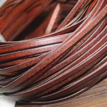2m Genuine Leather Cord for DIY Jewelry Making Retro Brown Cow Leather Rope Bracelet Findings Flat 3/4/5/8/10mm String Supplier
2m Genuine Leather Cord for DIY Jewelry Making Retro Brown Cow Leather Rope Bracelet Findings Flat 3/4/5/8/10mm String Supplier