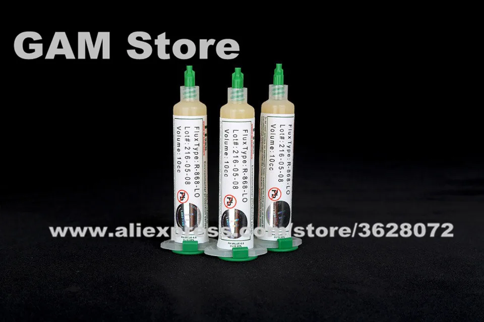 Soldering Paste Flux 10cc Injector BGA PCB IC Chip Reballing Grease Dispensing No-Clean Welding Advanced Oil Grease Repair
Soldering Paste Flux 10cc Injector BGA PCB IC Chip Reballing Grease Dispensing No-Clean Welding Advanced Oil Grease Repair