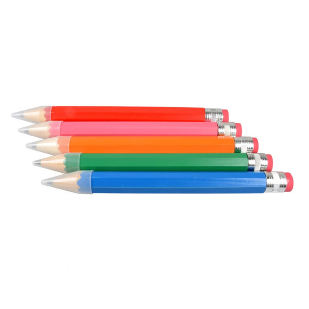 Kids Xmas Gift 5 Pcs Big Wooden Pencil Personality Giant Pencil Big Painting Pen Children Puzzle Drawing Toys
Kids Xmas Gift 5 Pcs Big Wooden Pencil Personality Giant Pencil Big Painting Pen Children Puzzle Drawing Toys