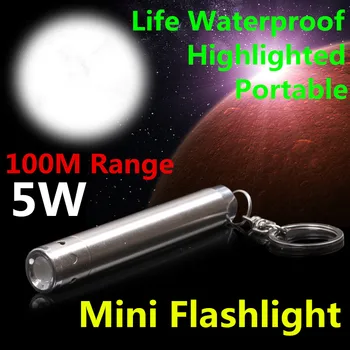 Mini Waterproof Aluminium Alloy LED Flashlight Portable AAA Battery XML Cree Flashlight Moon Shape Torch Keychain L4
Mini Waterproof Aluminium Alloy LED Flashlight Portable AAA Battery XML Cree Flashlight Moon Shape Torch Keychain L4