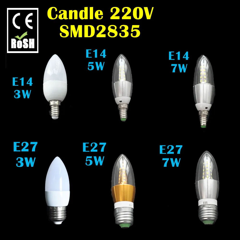 LED Lamps E27 led bulb E14 220V Light Bulb Smart IC Real Power 3W 5W 7W High Brightness Lampada Aluminum cooling SMD2835
LED Lamps E27 led bulb E14 220V Light Bulb Smart IC Real Power 3W 5W 7W High Brightness Lampada Aluminum cooling SMD2835