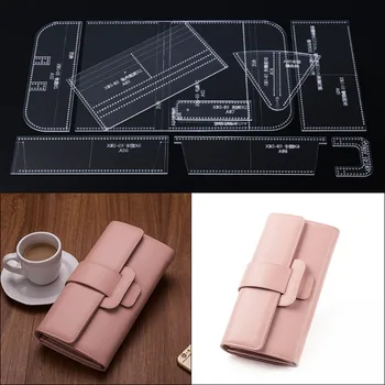 1Sets Acrylic template Women long wallet acrylic leather handbags leather craft DIY sewing Pattern 20*11*3cm
1Sets Acrylic template Women long wallet acrylic leather handbags leather craft DIY sewing Pattern 20*11*3cm