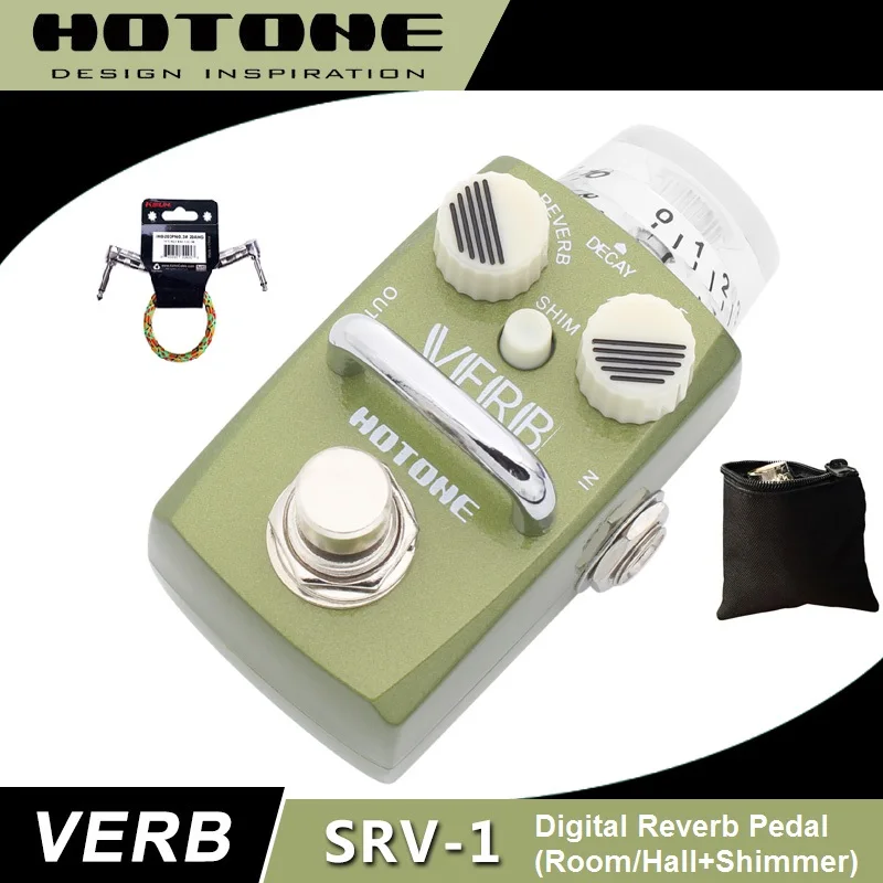 Hotone Skyline Series VERB Digital Reverb Pedal with Free Pedal Case and More
Hotone Skyline Series VERB Digital Reverb Pedal with Free Pedal Case and More