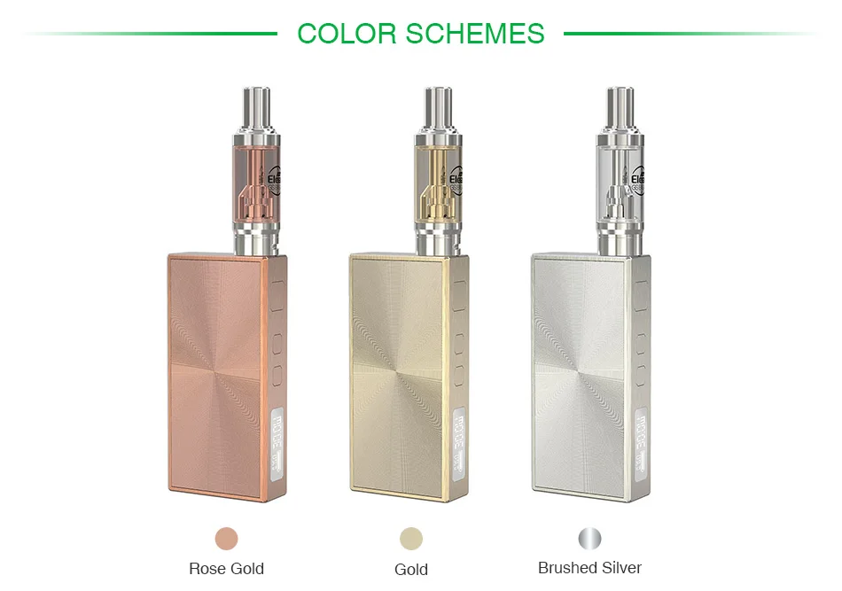 Original Eleaf BASAL with GS BASAL VV Kit with Built-in 1500mAh Battery & 1.8m BASAL GS Atomizer Max 30W Output for MTL Vaping