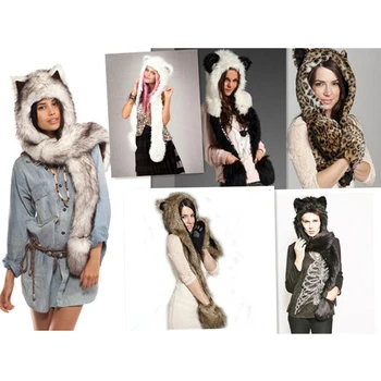 2019 Winter New Fashion Animal Warm Winter Faux Fur Hat scarf Fluffy Plush Cap Hood Scarf Shawl Glove Dint PC191
2019 Winter New Fashion Animal Warm Winter Faux Fur Hat scarf Fluffy Plush Cap Hood Scarf Shawl Glove Dint PC191