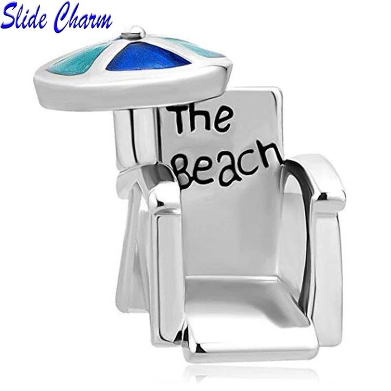 2018 Silver Plated Bead Colored beach chair Charm Beads Fit Pandora Women Diy Bracelets Bangles Jewelry
2018 Silver Plated Bead Colored beach chair Charm Beads Fit Pandora Women Diy Bracelets Bangles Jewelry