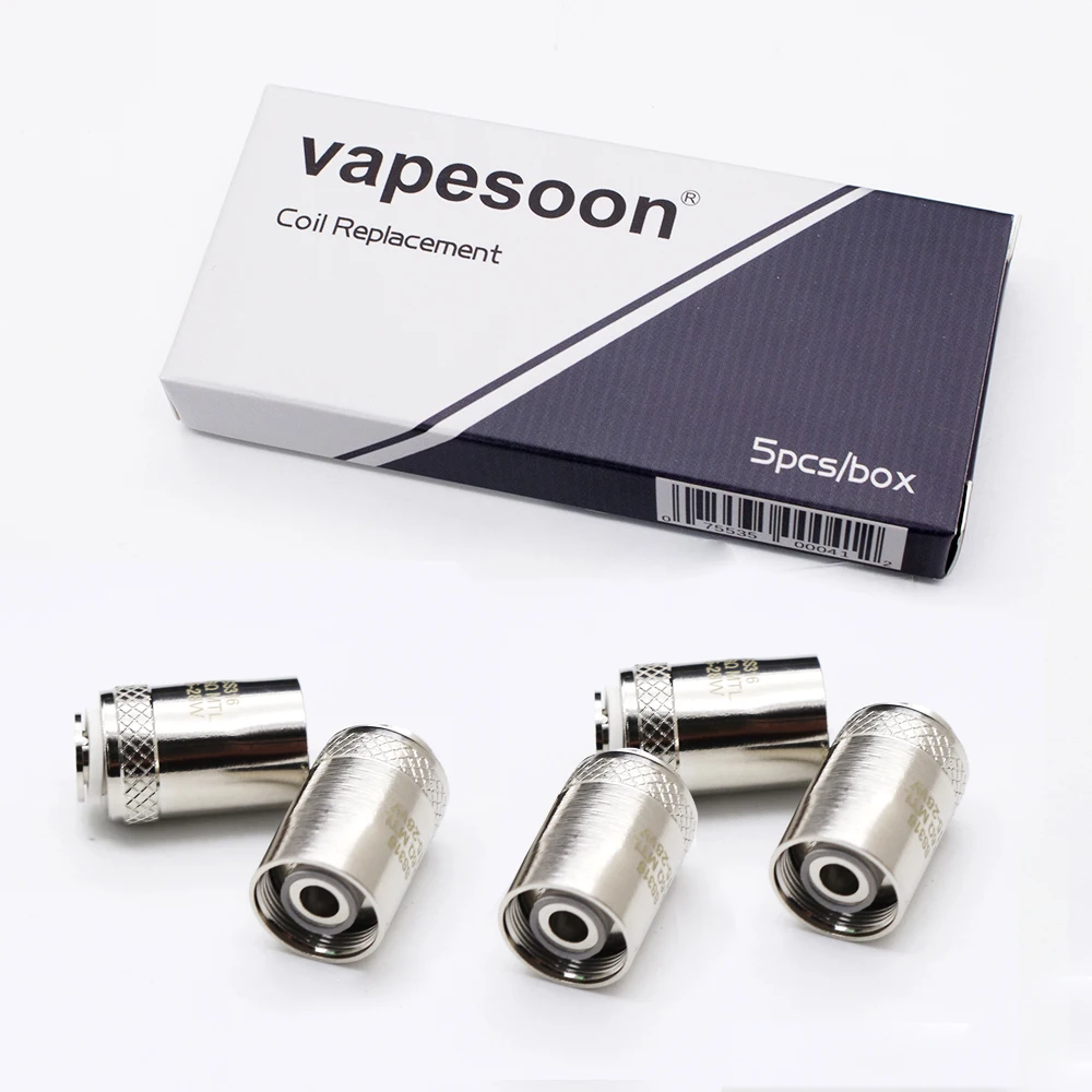 5pcs Original Replacement Coil Head For EGO AIO series tank D22 XL d16 CUBIS pro BF SS316 0.5ohm 0.6ohm
5pcs Original Replacement Coil Head For EGO AIO series tank D22 XL d16 CUBIS pro BF SS316 0.5ohm 0.6ohm