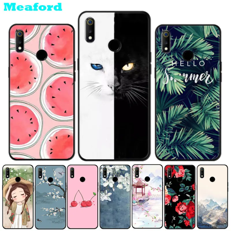 For OPPO Realme 3 6.22 inch Case Silicone Soft Printing Phone Case For OPPO Realme 3 Case Cover TPU Black Frame Realme3 Fundas
For OPPO Realme 3 6.22 inch Case Silicone Soft Printing Phone Case For OPPO Realme 3 Case Cover TPU Black Frame Realme3 Fundas