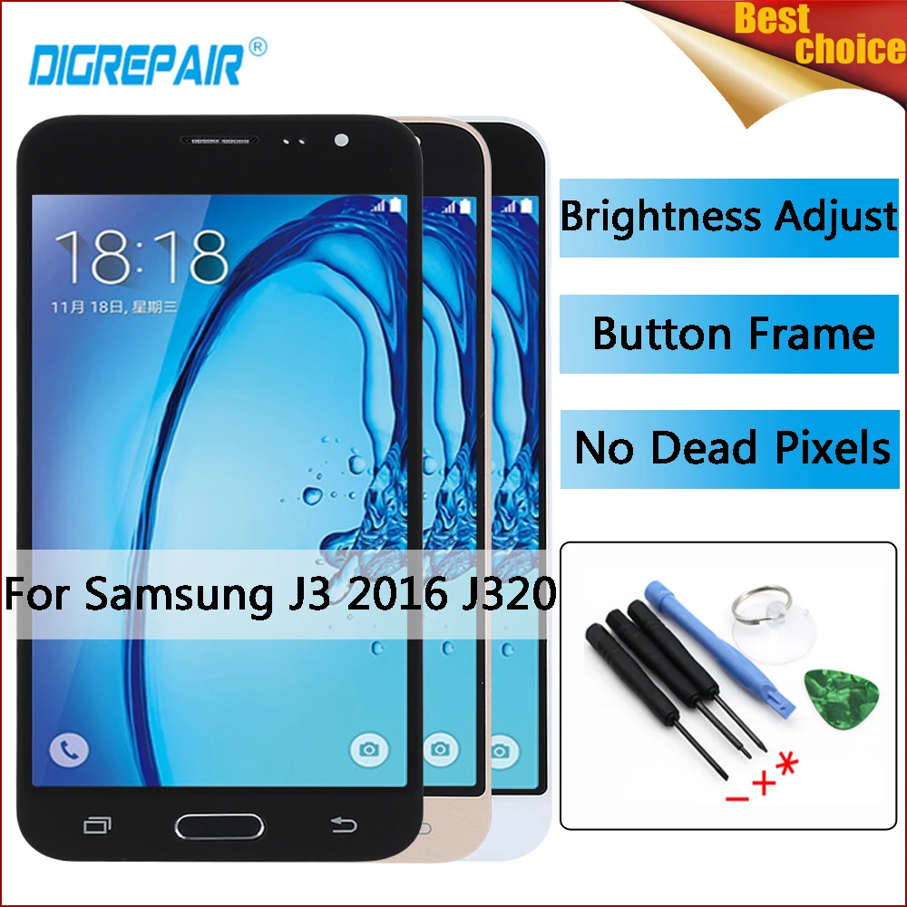 j320f display For Samsung Galaxy J3 2016 Display J320F J320FN J320M LCD Display Digitizer Touch Screen j3 2016 j320f lcd Frame
j320f display For Samsung Galaxy J3 2016 Display J320F J320FN J320M LCD Display Digitizer Touch Screen j3 2016 j320f lcd Frame
