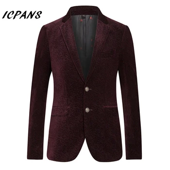 ICPANS Casual Blazer Single Breasted Gold Velvet Suits Men Blazers Slim Fit Business office Spring Autumn Blazers Size XXXL
ICPANS Casual Blazer Single Breasted Gold Velvet Suits Men Blazers Slim Fit Business office Spring Autumn Blazers Size XXXL